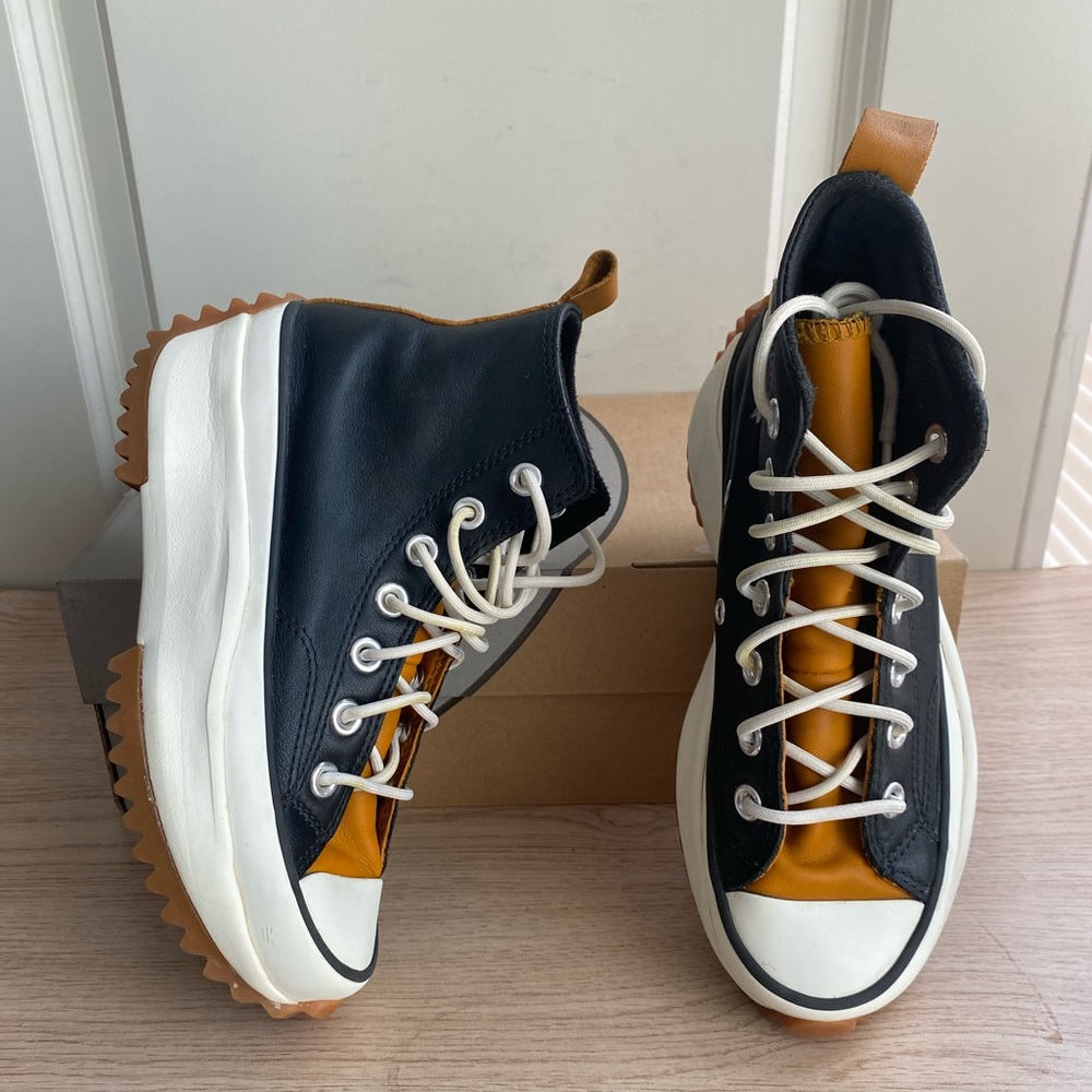 Limited Edition Converse Run Star Hike Hi Sneakers -Women 5